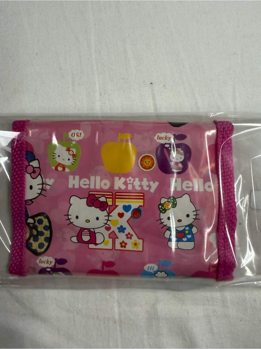 Hello Kitty Pink Kids Coin Purse with Cute Character Prints